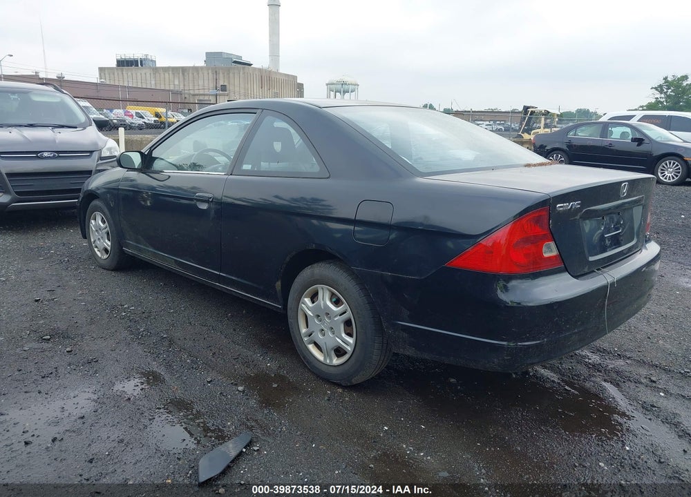 2002 HONDA CIVIC LX VIN: 1HGEM21562L108481
