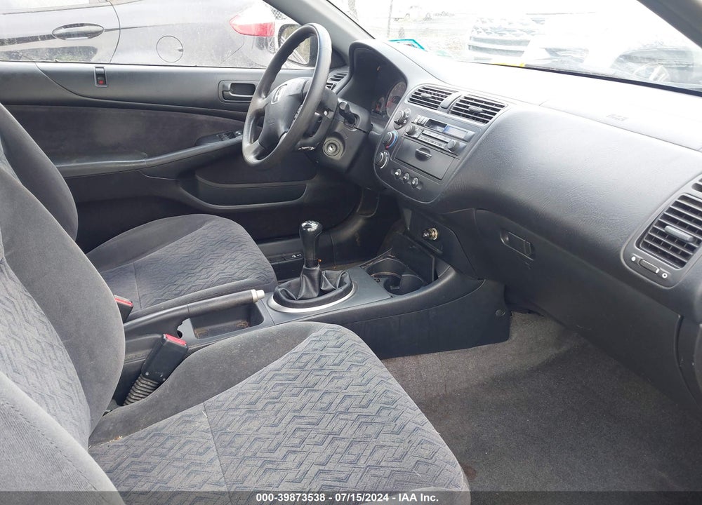 2002 HONDA CIVIC LX VIN: 1HGEM21562L108481