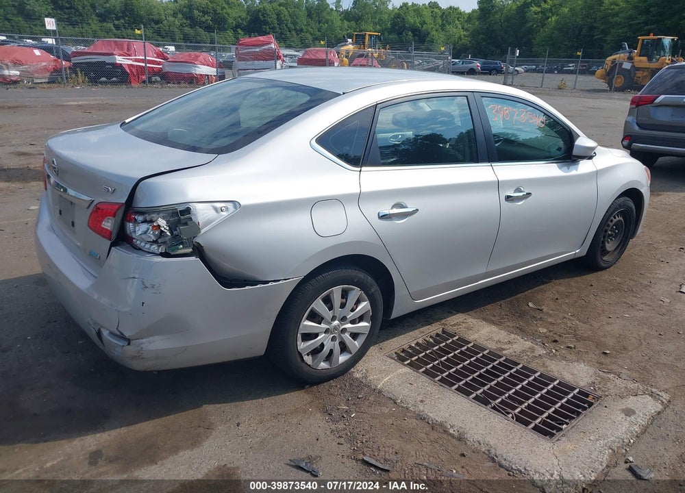 2014 NISSAN SENTRA SV VIN: 3N1AB7APXEL663317