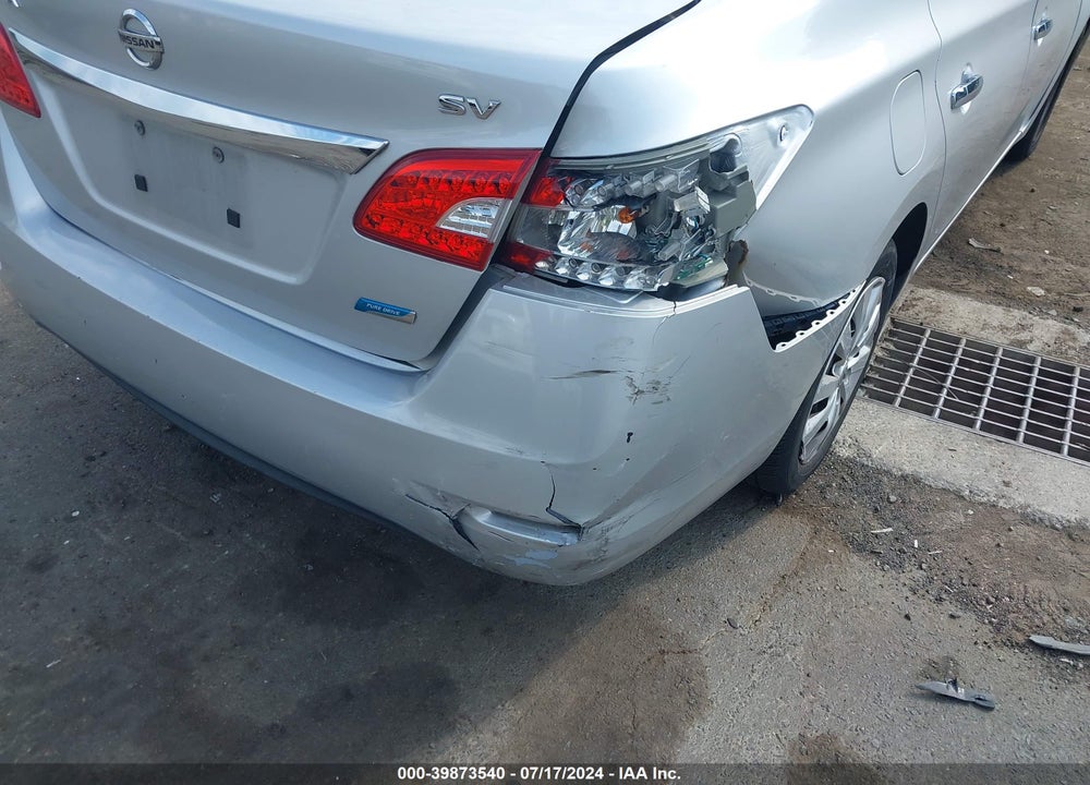 2014 NISSAN SENTRA SV VIN: 3N1AB7APXEL663317