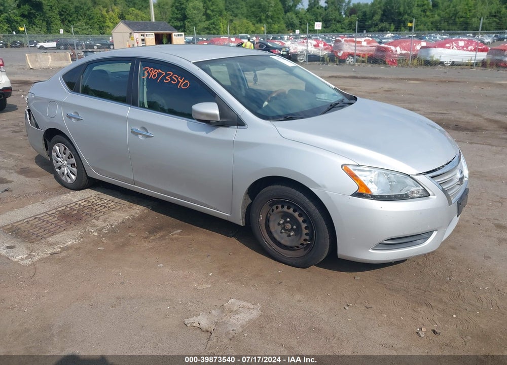 2014 NISSAN SENTRA SV VIN: 3N1AB7APXEL663317
