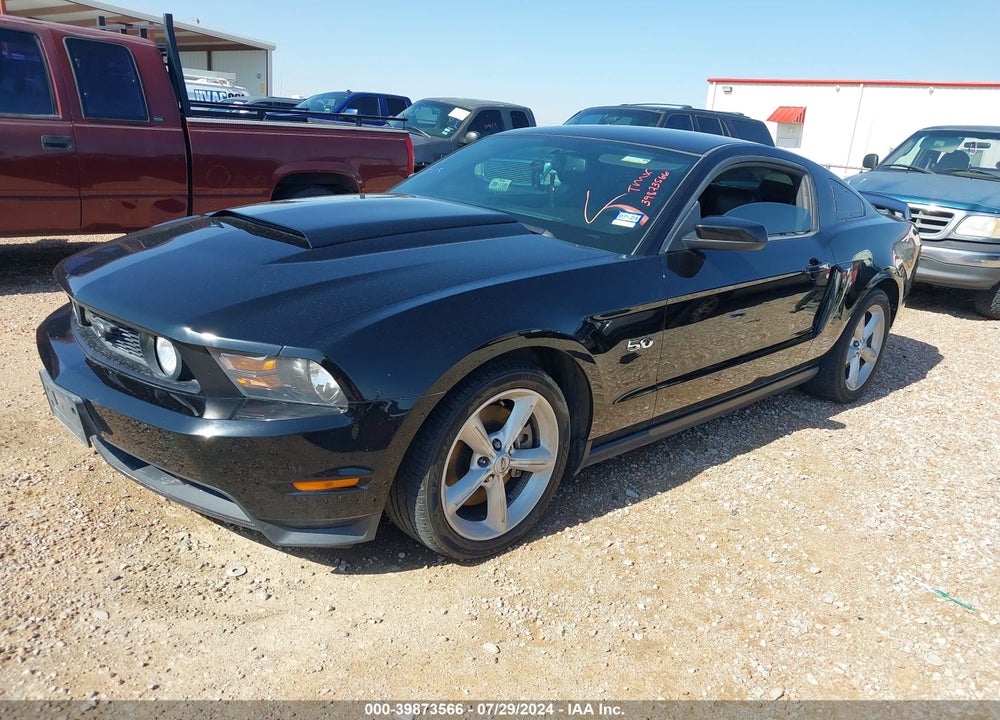 2011 FORD MUSTANG GT PREMIUM VIN: 1ZVBP8CF8B5169835
