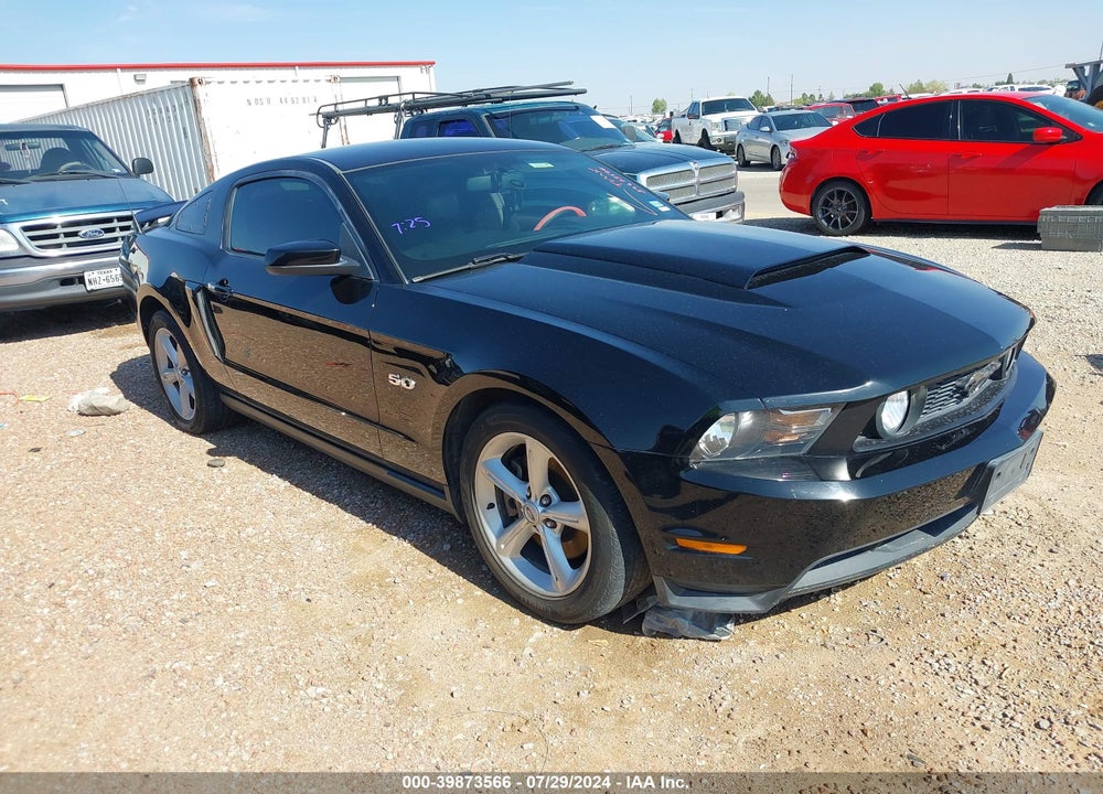 2011 FORD MUSTANG GT PREMIUM VIN: 1ZVBP8CF8B5169835