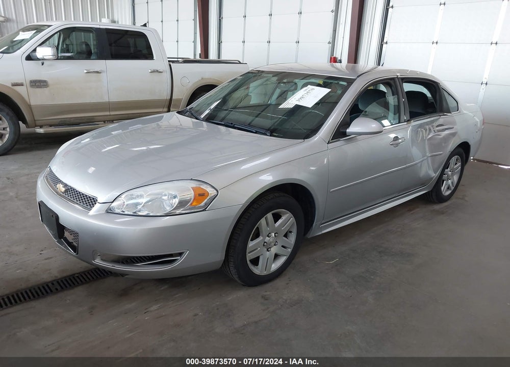 2012 CHEVROLET IMPALA VIN: 2G1WG5E38C1260847
