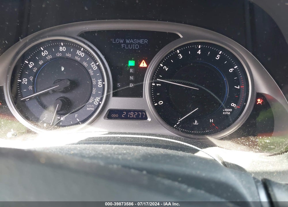 2010 LEXUS IS 350 VIN: JTHBE5C21A5024007