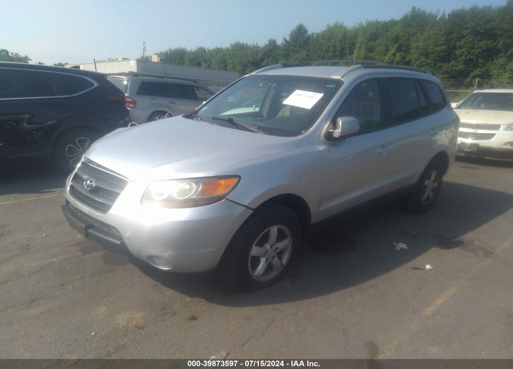 2007 HYUNDAI SANTA FE GLS VIN: 5NMSG73D97H043550