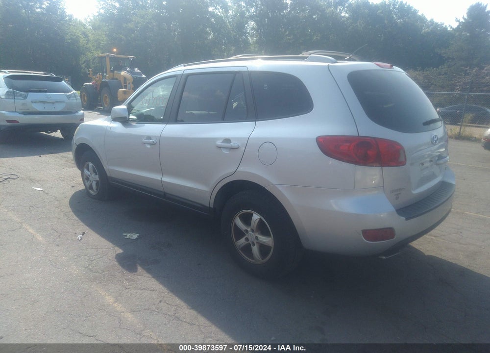 2007 HYUNDAI SANTA FE GLS VIN: 5NMSG73D97H043550