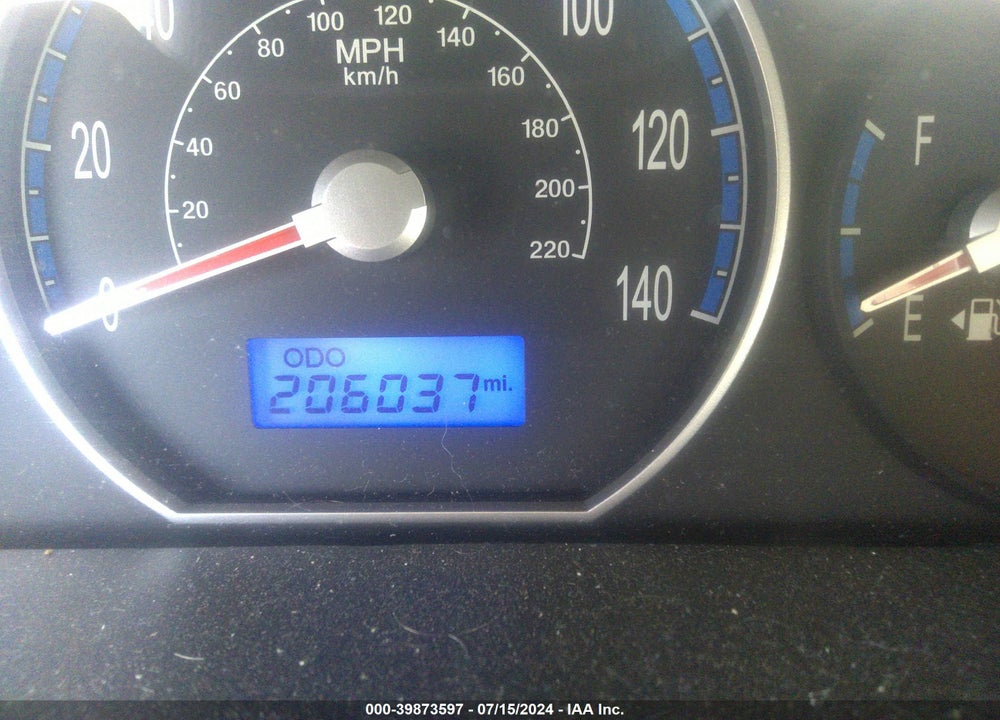 2007 HYUNDAI SANTA FE GLS VIN: 5NMSG73D97H043550