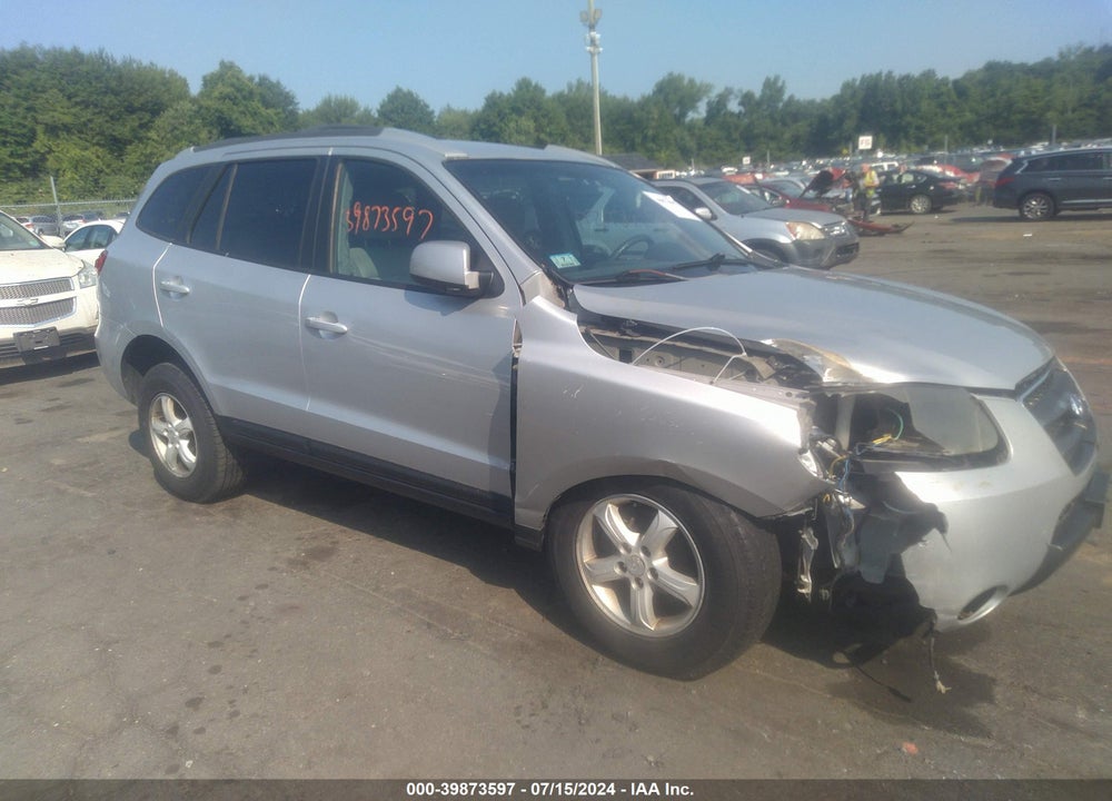 2007 HYUNDAI SANTA FE GLS VIN: 5NMSG73D97H043550