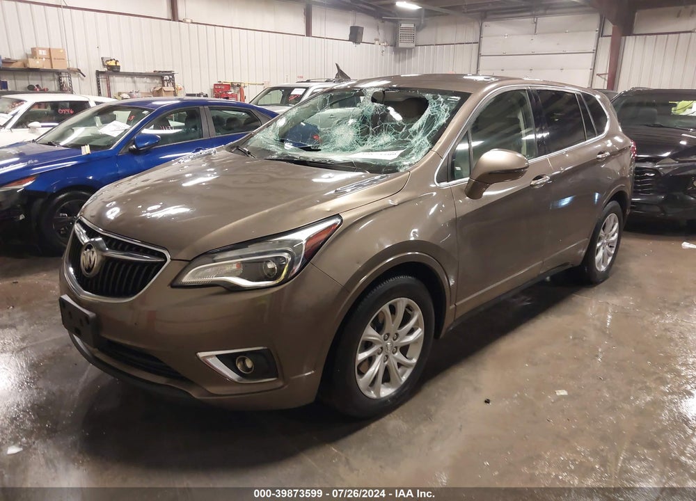 2019 BUICK ENVISION FWD PREFERRED VIN: LRBFXBSAXKD017504