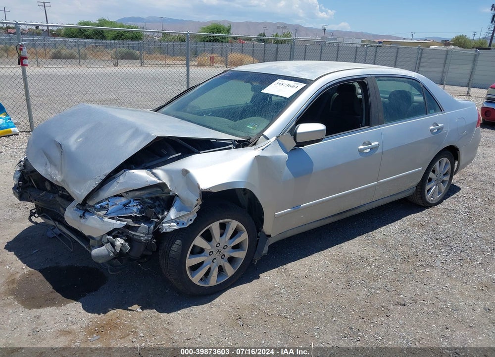 2007 HONDA ACCORD 3.0 SE VIN: 1HGCM66497A012202
