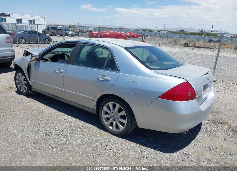 2007 HONDA ACCORD 3.0 SE VIN: 1HGCM66497A012202