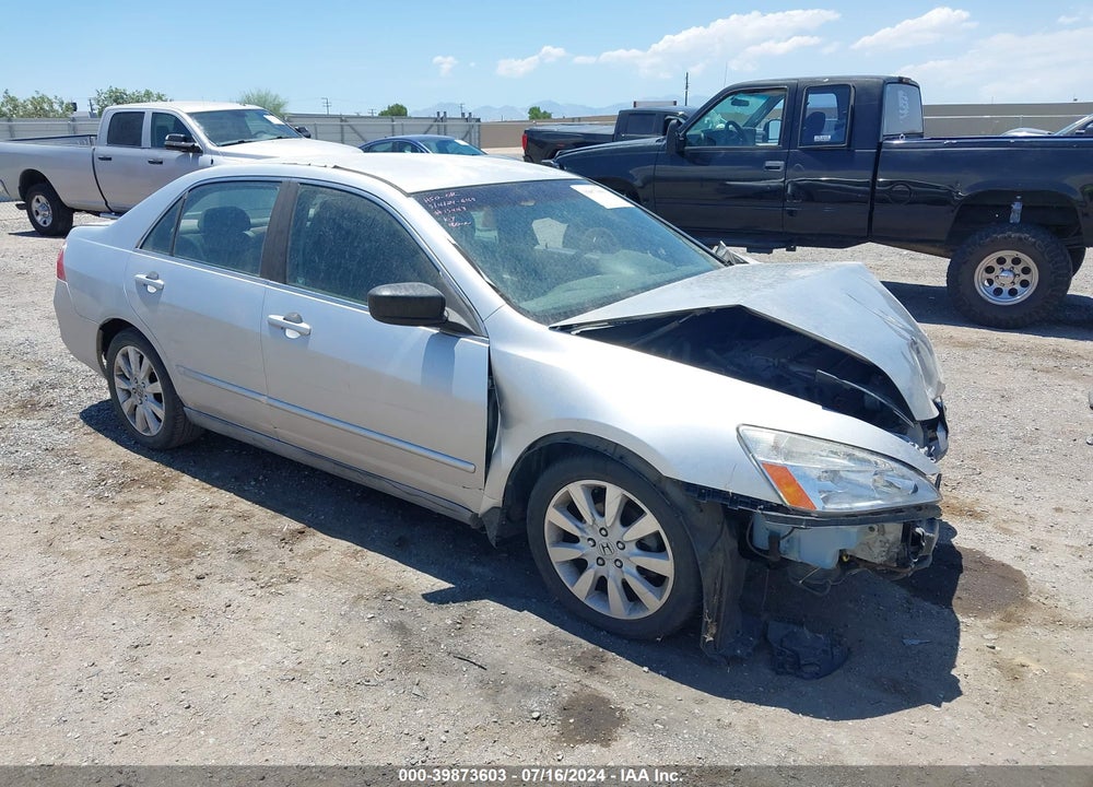 2007 HONDA ACCORD 3.0 SE VIN: 1HGCM66497A012202