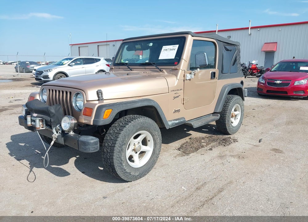 1999 JEEP WRANGLER SPORT VIN: 1J4FY19S6XP469800