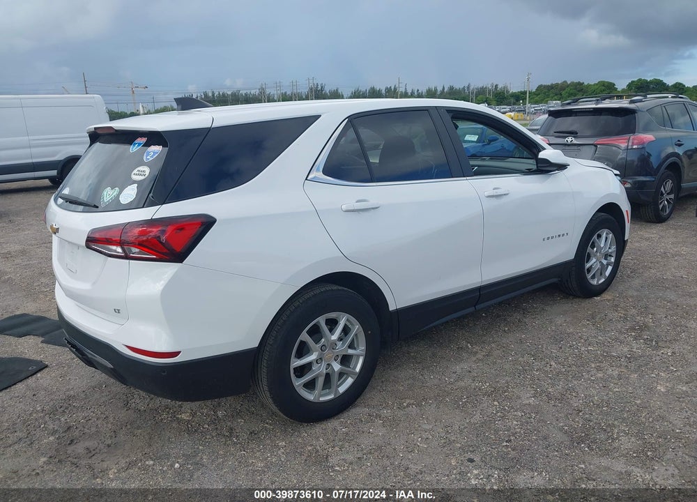 2022 CHEVROLET EQUINOX FWD LT VIN: 3GNAXKEV9NL308642