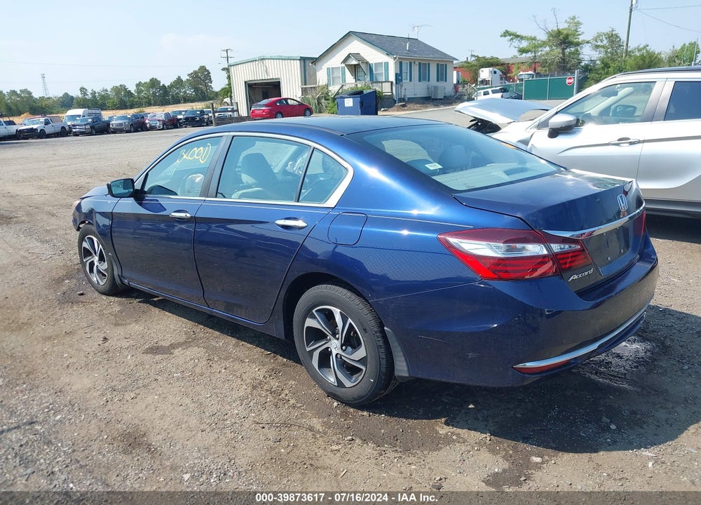 2017 HONDA ACCORD LX VIN: 1HGCR2F36HA130534