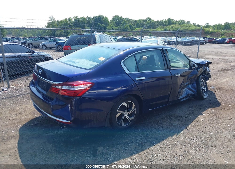 2017 HONDA ACCORD LX VIN: 1HGCR2F36HA130534
