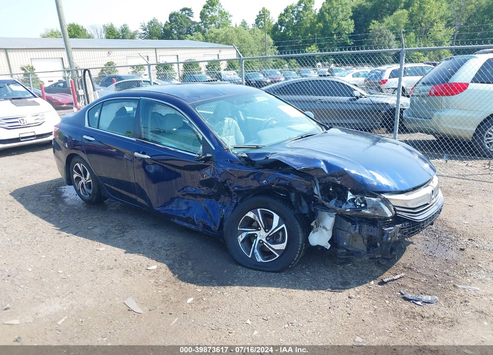 2017 HONDA ACCORD LX VIN: 1HGCR2F36HA130534