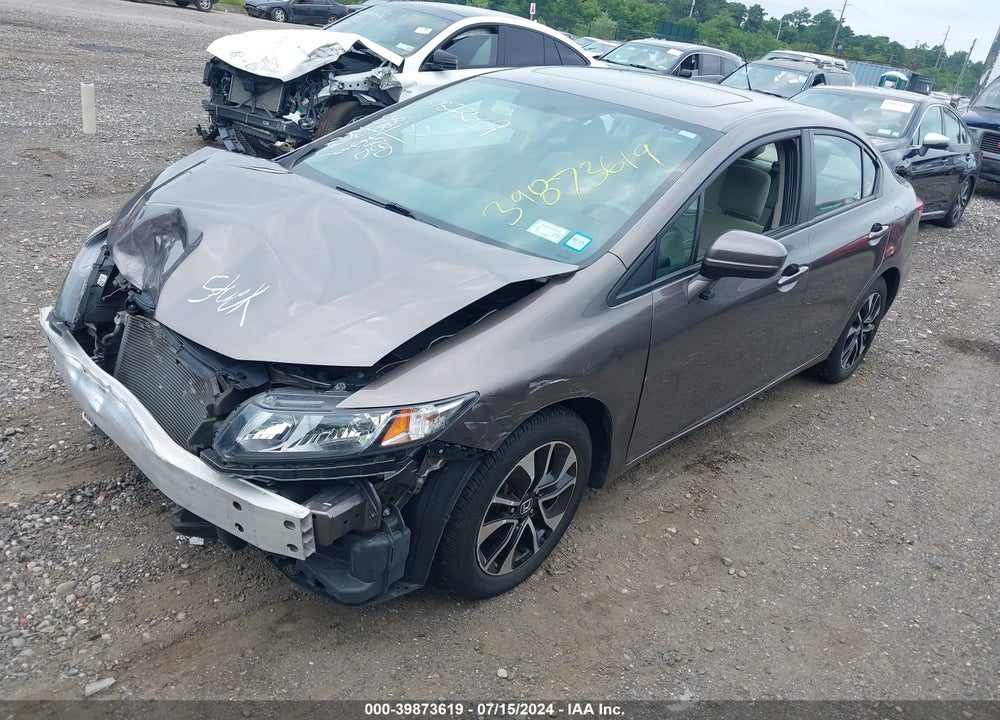 2014 HONDA CIVIC EX VIN: 19XFB2F82EE231753