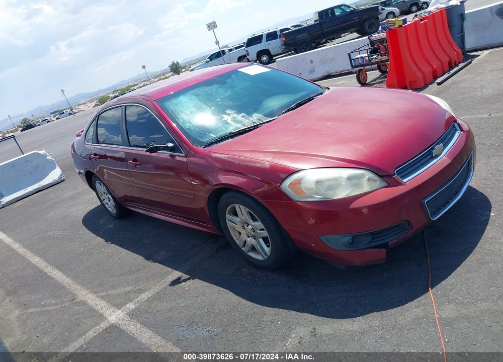 2011 CHEVROLET IMPALA LT VIN: 2G1WG5EK7B1116485