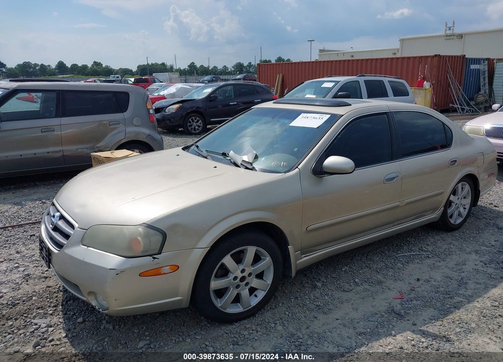 2003 NISSAN MAXIMA GLE VIN: JN1DA31A33T433941