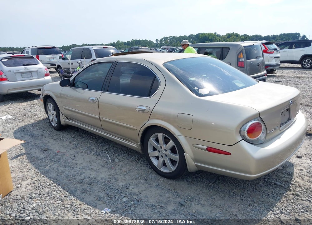 2003 NISSAN MAXIMA GLE VIN: JN1DA31A33T433941