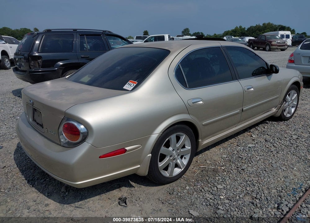 2003 NISSAN MAXIMA GLE VIN: JN1DA31A33T433941