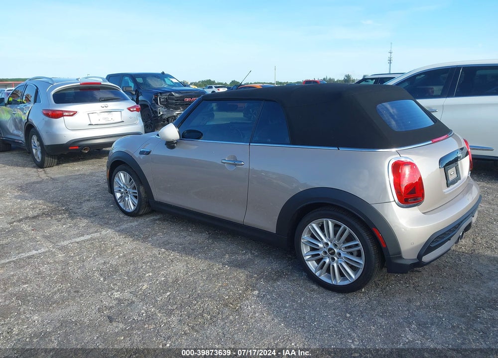 2023 MINI CONVERTIBLE COOPER S VIN: WMW43DL04P3R07223