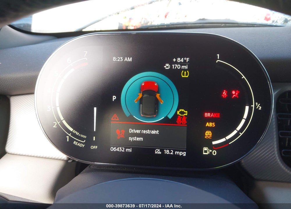 2023 MINI CONVERTIBLE COOPER S VIN: WMW43DL04P3R07223