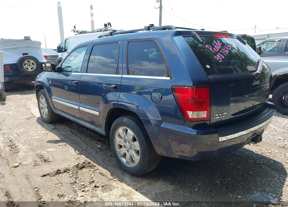 2009 JEEP GRAND CHEROKEE LIMITED VIN: 1J8HR58T69C500480