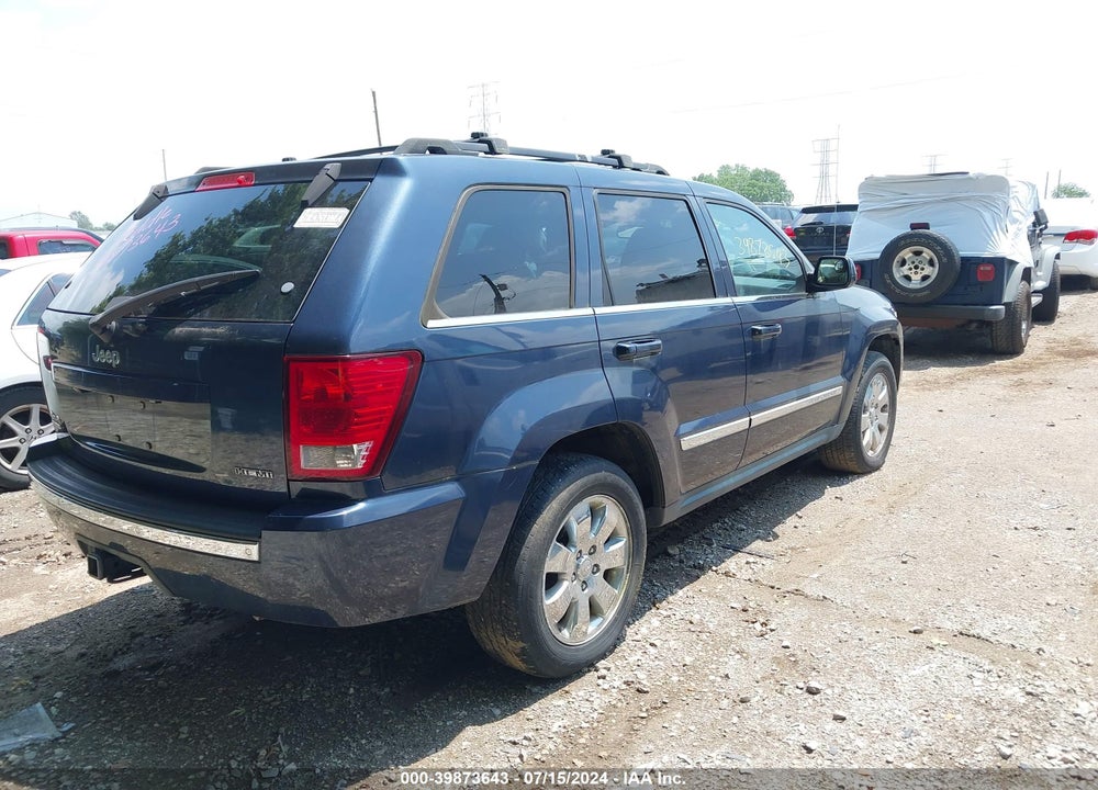 2009 JEEP GRAND CHEROKEE LIMITED VIN: 1J8HR58T69C500480