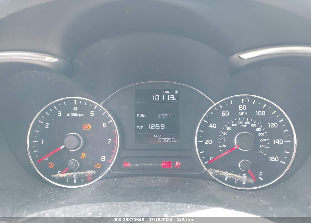 2017 KIA FORTE LX VIN: 3KPFK4A76HE020778