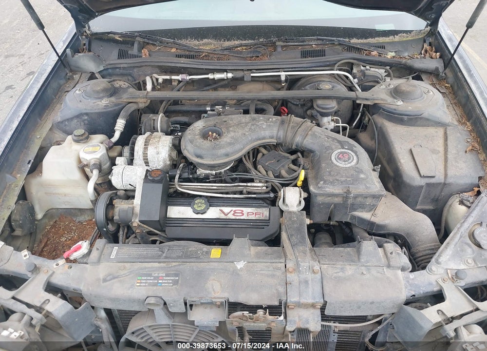 1995 CADILLAC DEVILLE VIN: 1G6KD52B1SU222733