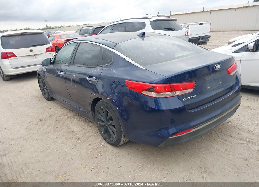 2016 KIA OPTIMA LX VIN: 5XXGT4L36GG044645