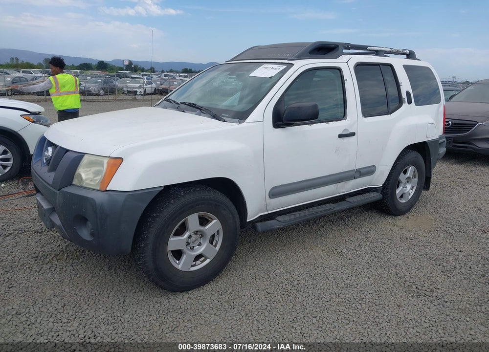2005 NISSAN XTERRA S VIN: 5N1AN08U55C651526