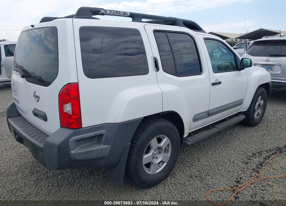 2005 NISSAN XTERRA S VIN: 5N1AN08U55C651526