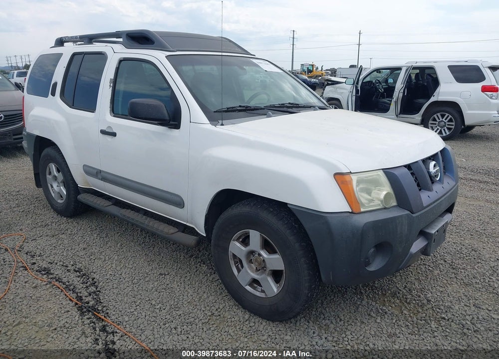 2005 NISSAN XTERRA S VIN: 5N1AN08U55C651526