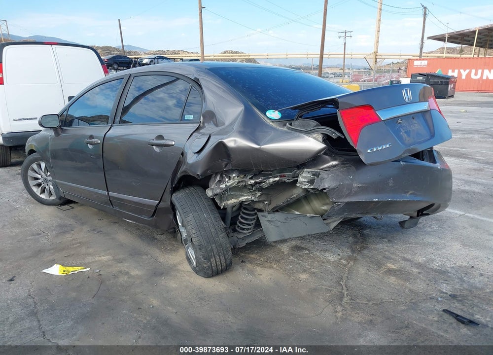 2009 HONDA CIVIC EX VIN: 19XFA16839E035842