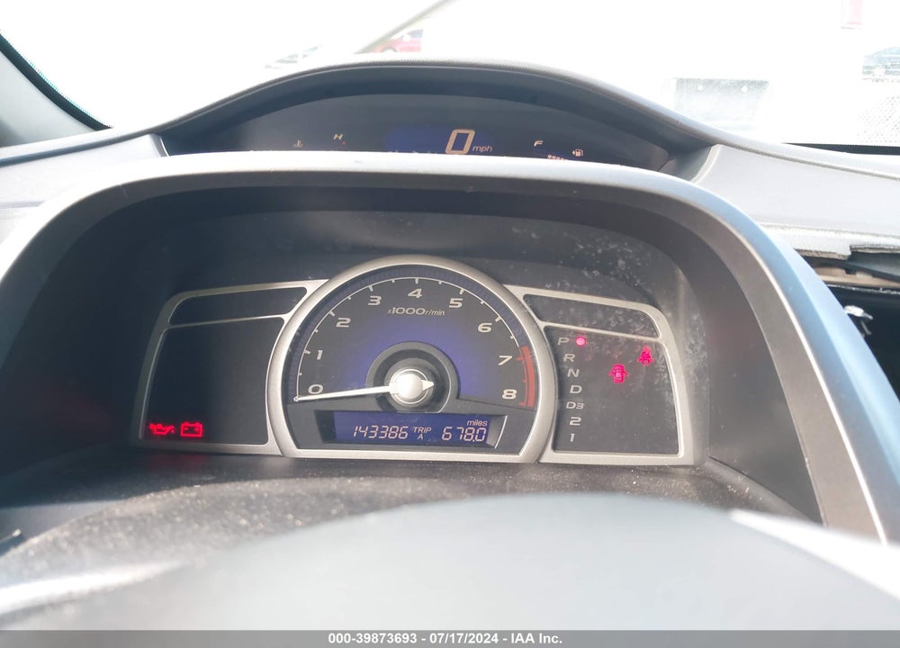 2009 HONDA CIVIC EX VIN: 19XFA16839E035842