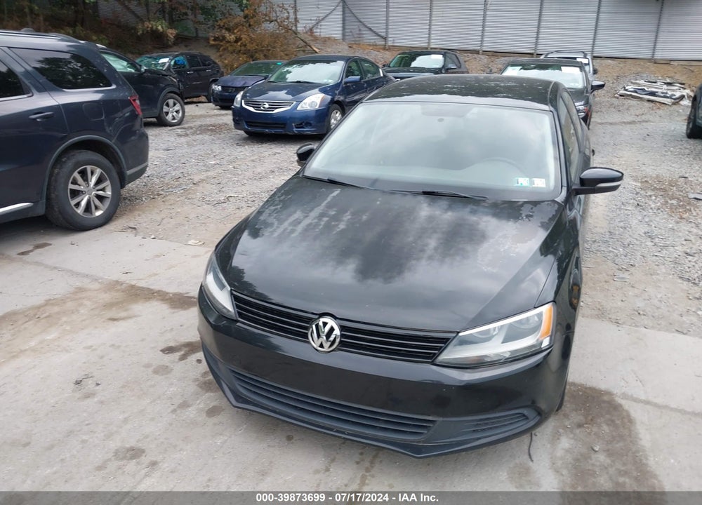 2014 VOLKSWAGEN JETTA SE VIN: 3VWD17AJ3EM395338