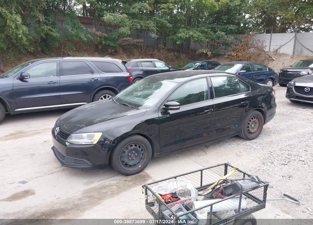 2014 VOLKSWAGEN JETTA SE VIN: 3VWD17AJ3EM395338