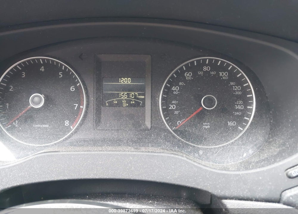 2014 VOLKSWAGEN JETTA SE VIN: 3VWD17AJ3EM395338