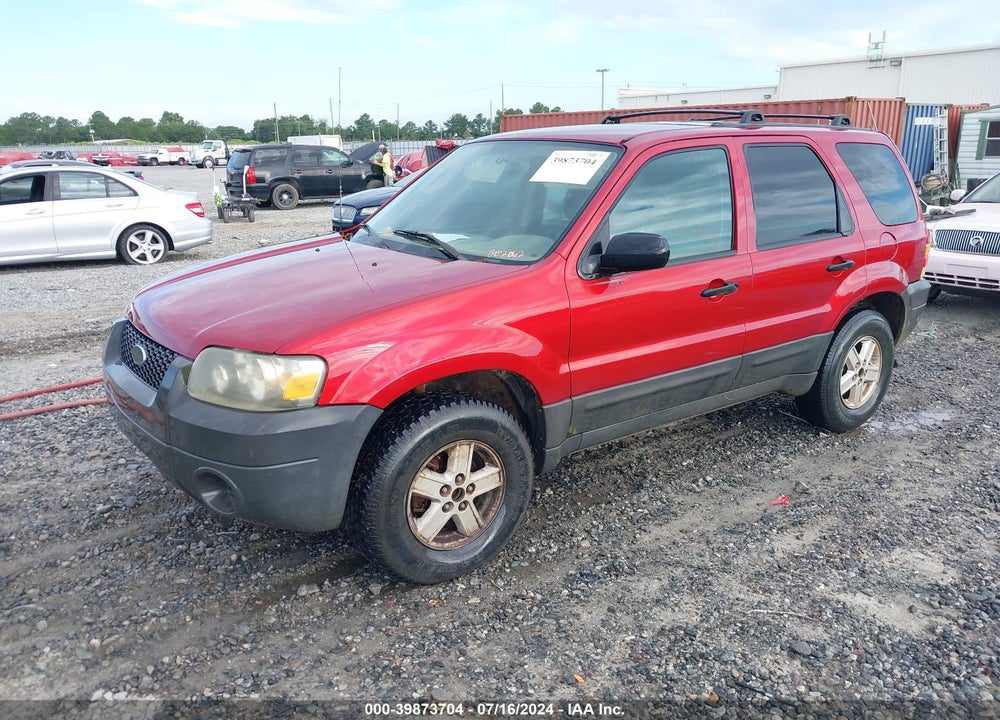 2005 FORD ESCAPE XLS VIN: 1FMYU02Z45KB07062