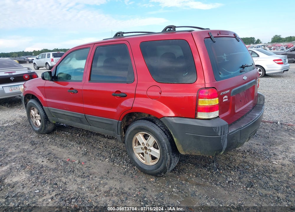 2005 FORD ESCAPE XLS VIN: 1FMYU02Z45KB07062