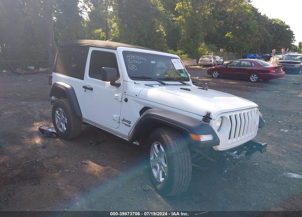 2020 JEEP WRANGLER SPORT S 4X4 VIN: 1C4GJXAG9LW236325
