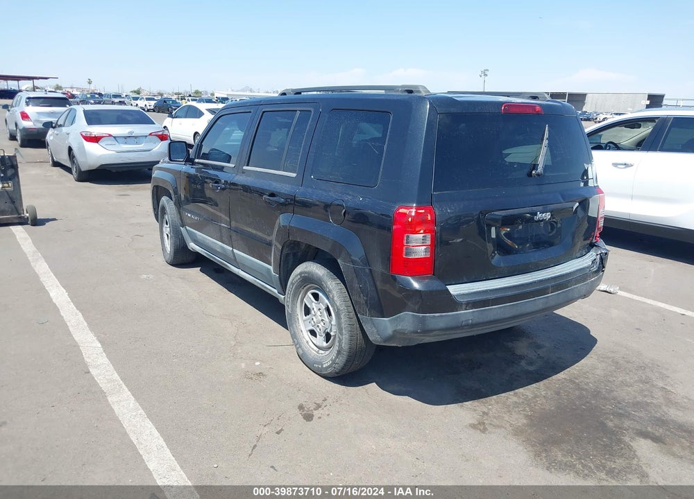 2011 JEEP PATRIOT SPORT VIN: 1J4NT1GA3BD170280