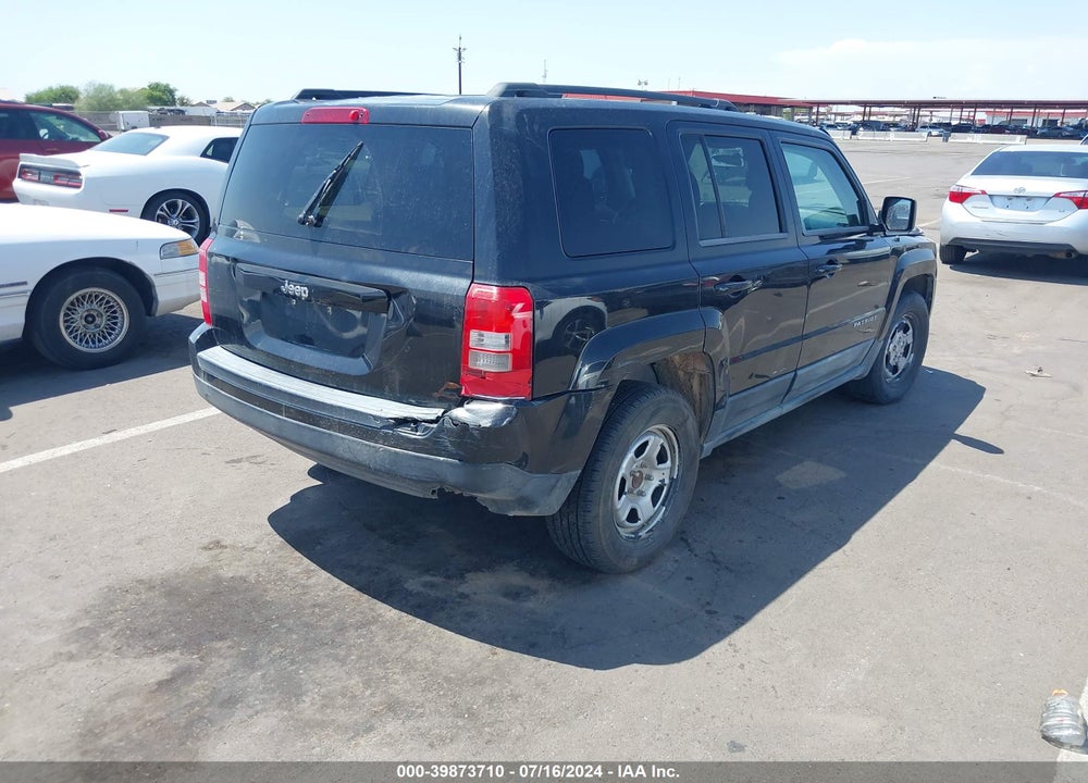 2011 JEEP PATRIOT SPORT VIN: 1J4NT1GA3BD170280