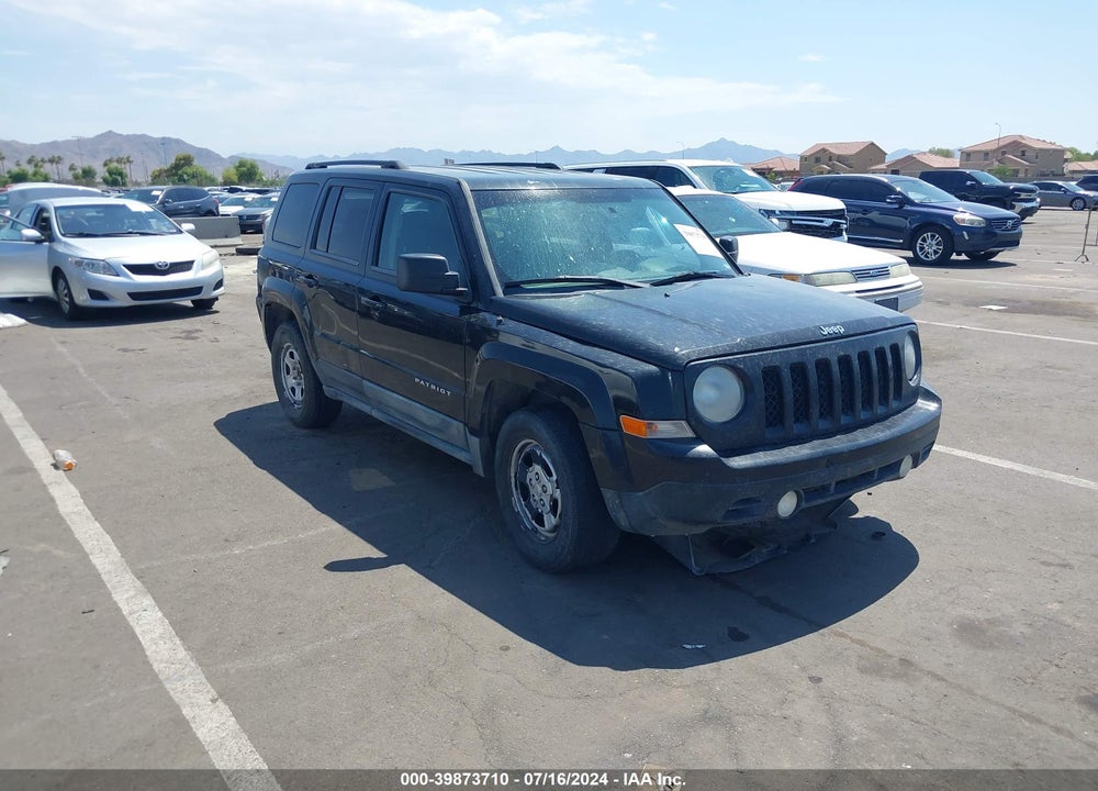2011 JEEP PATRIOT SPORT VIN: 1J4NT1GA3BD170280