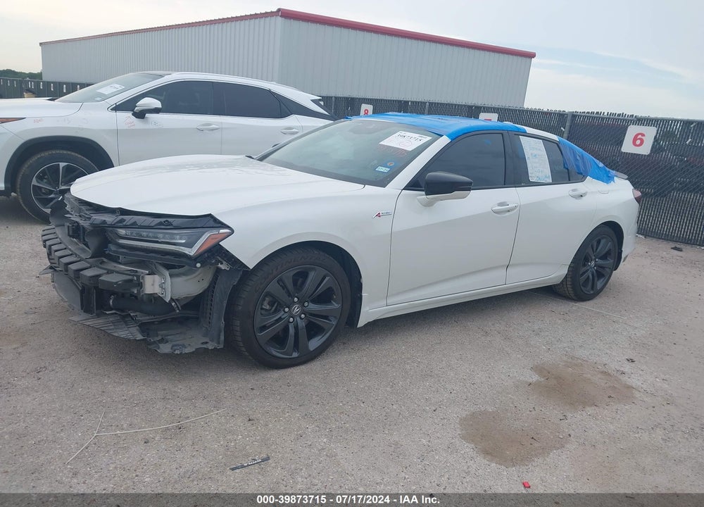 2021 ACURA TLX A-SPEC PACKAGE VIN: 19UUB5F57MA006083