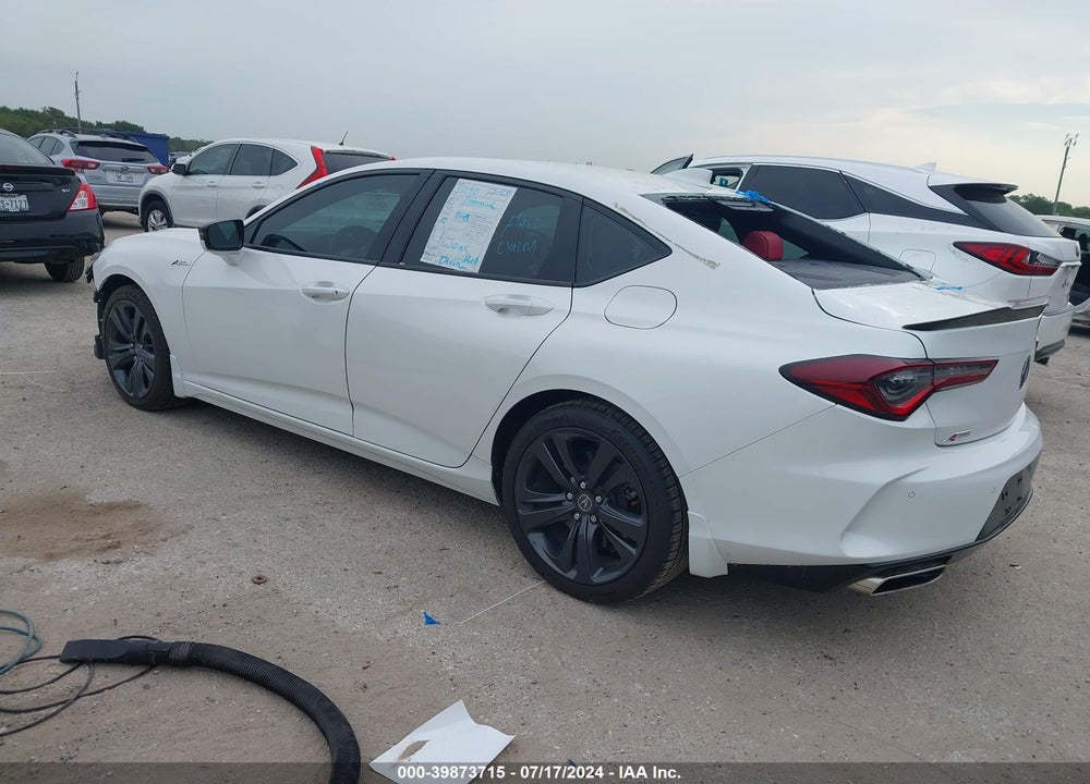 2021 ACURA TLX A-SPEC PACKAGE VIN: 19UUB5F57MA006083